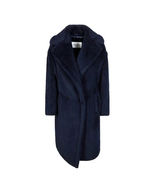 Max Mara Black "Tedgirl" Classic Coat