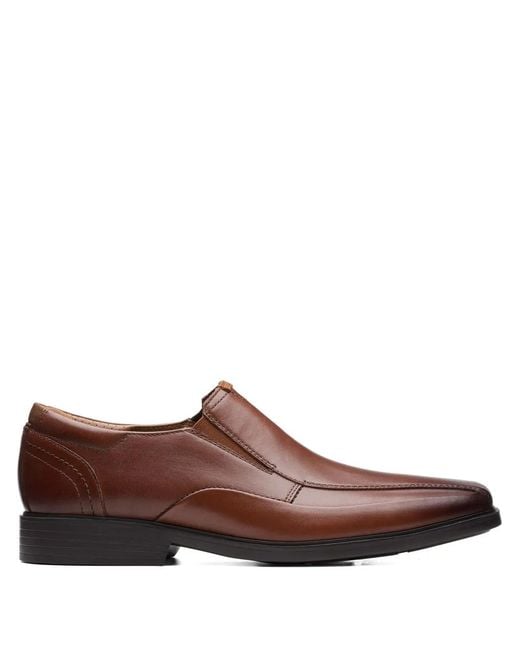 Clarks Brown Lite Loafers for men