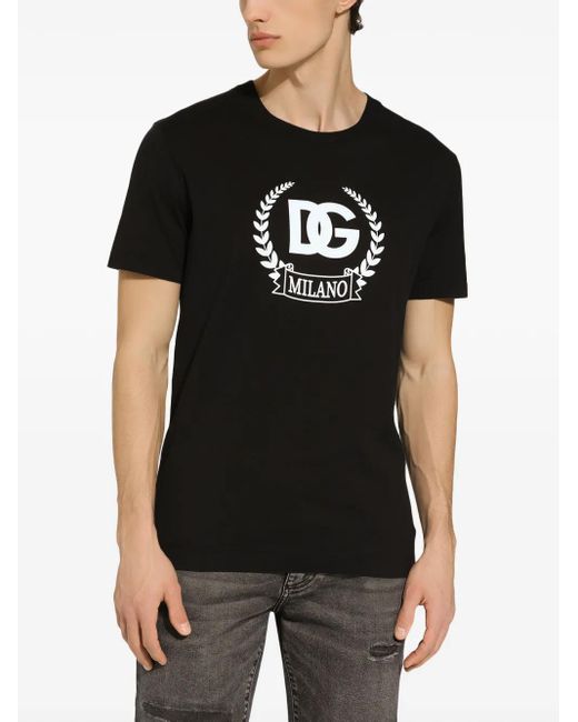 Dolce & Gabbana Black T-Shirt for men