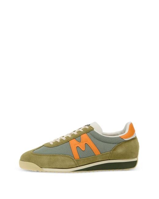 Mestari Control mesh-panel suede sneakers Karhu de color Green