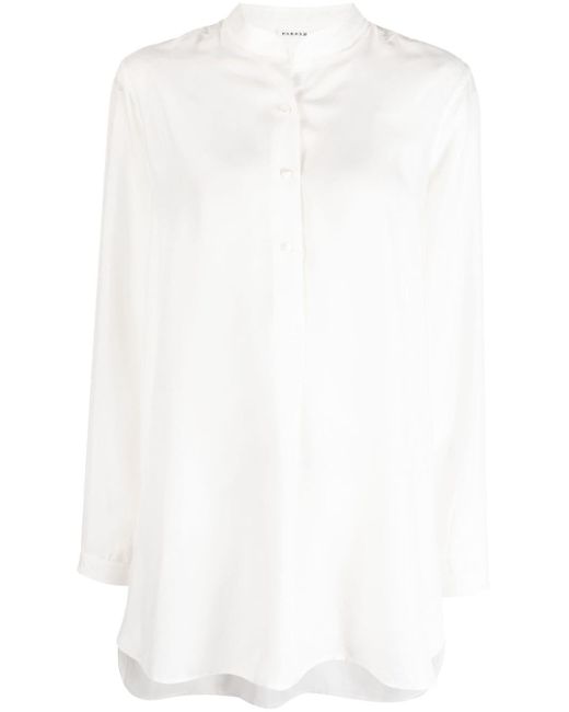 Camisa Abito estilo túnica de P.A.R.O.S.H. de color Blanco | Lyst