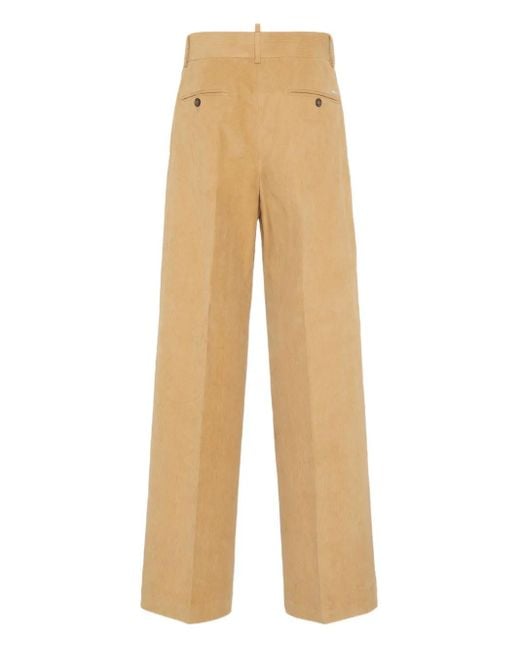 DSquared² Natural Tailored Trousers