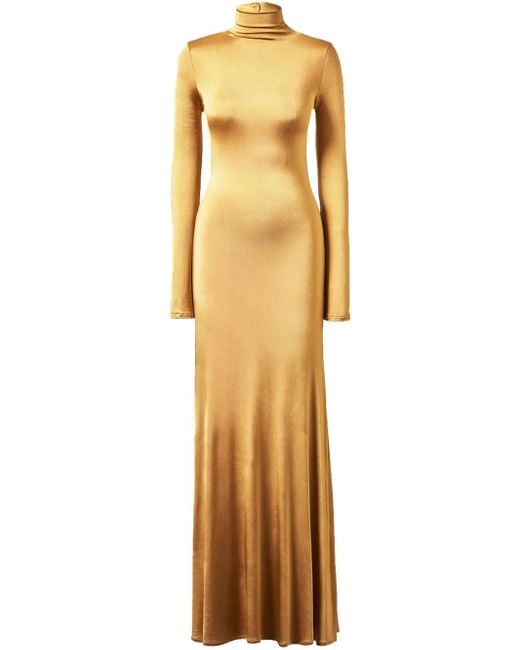 TOVE Metallic Sacha Maxi Dress