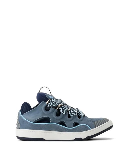 Lanvin Blue Curb Sneakers for men