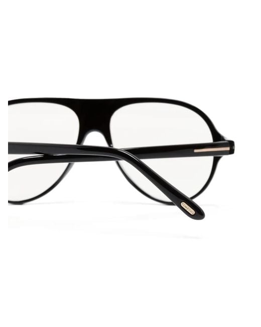 Tom Ford Black Ft5012B Pilot-Frame Glasses for men