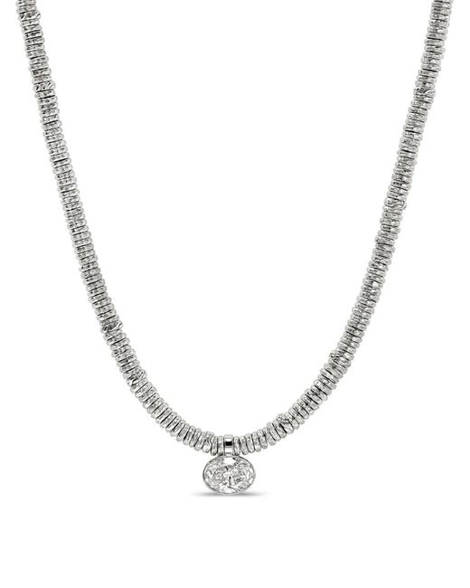 John Hardy Metallic Lovestruck Sterling Diamond Pendant Necklace for men