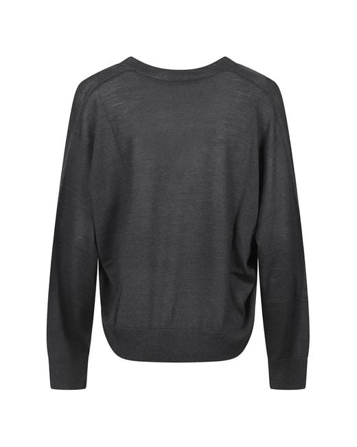 IRO Black V-Neck Sweater