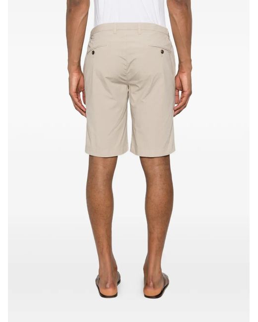Briglia 1949 Natural Drawstring Tailored Shorts for men