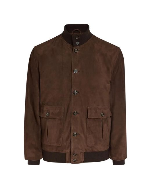 Valstar Brown Button Pocket Jacket for men