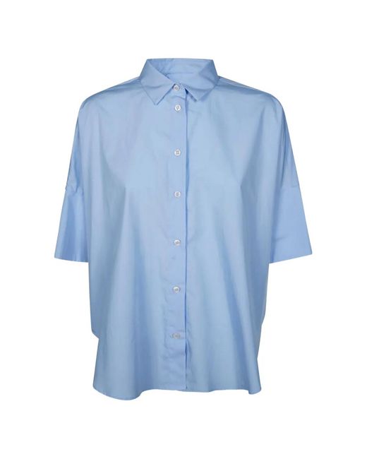 Robert Friedman Blue Button-Up Shirt