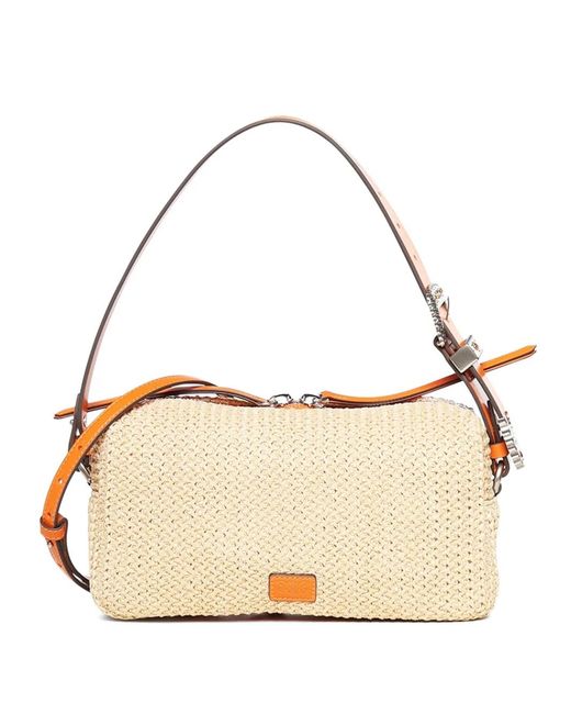 Pinko Natural Sac À Bandoulière À Patch Logo