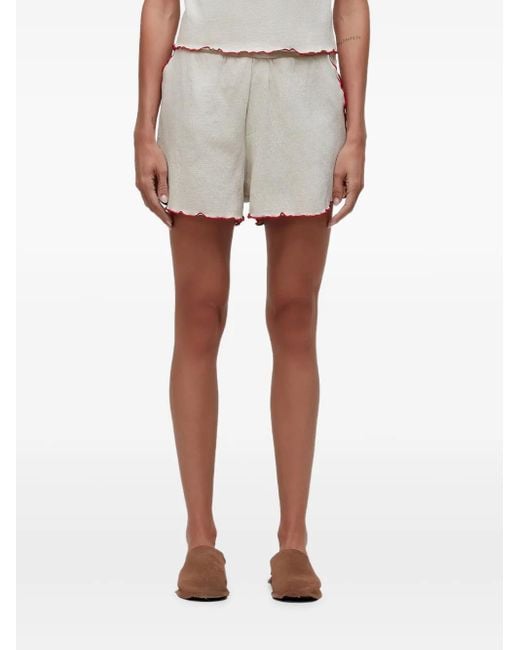 Osklen Multicolor Contrasting-Trim Shorts