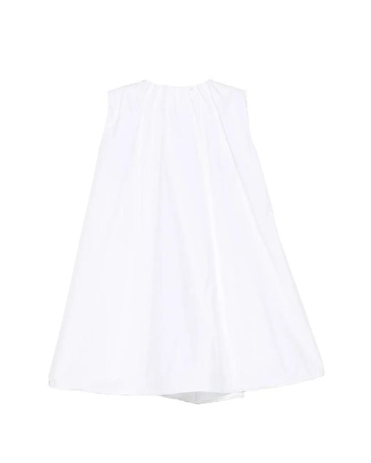 JNBY White Drawstring-Detail Blouse