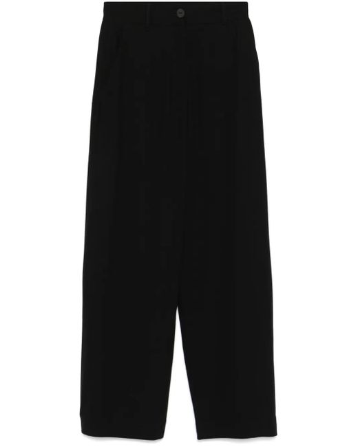 Isabel Benenato ワイドパンツ Black