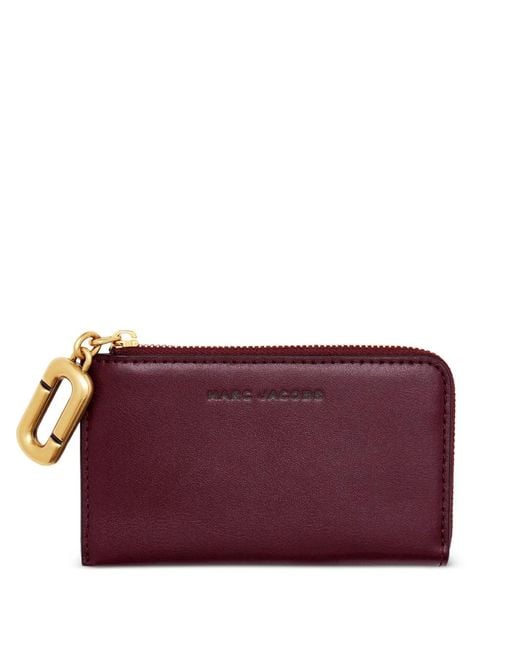 Marc Jacobs Purple Scene Top-Zip Multi Wallet