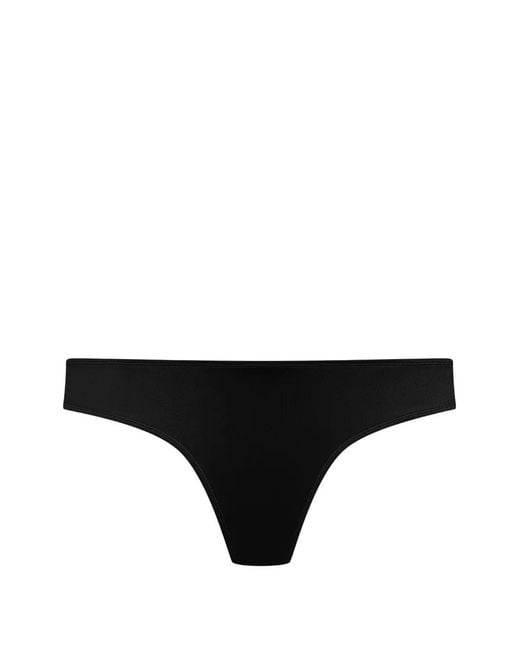 Maison Close Slip Met Print in het Black