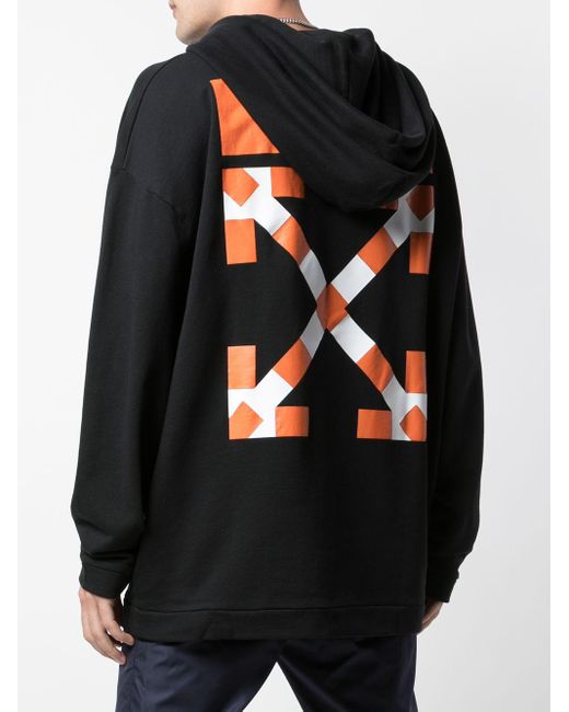 Virgil Abloh MCA Figures Of Speech Flags (White Text) Hoodie Black Men's -  FW19 - US