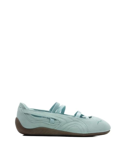 PUMA Green Speedcat Ballet Flats