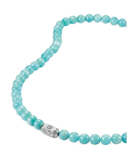 Thomas Sabo Blue Elyndra Halskette Mit Amazonitperlen