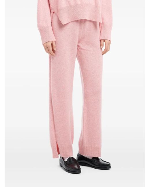 Barrie カシミアパンツ Pink