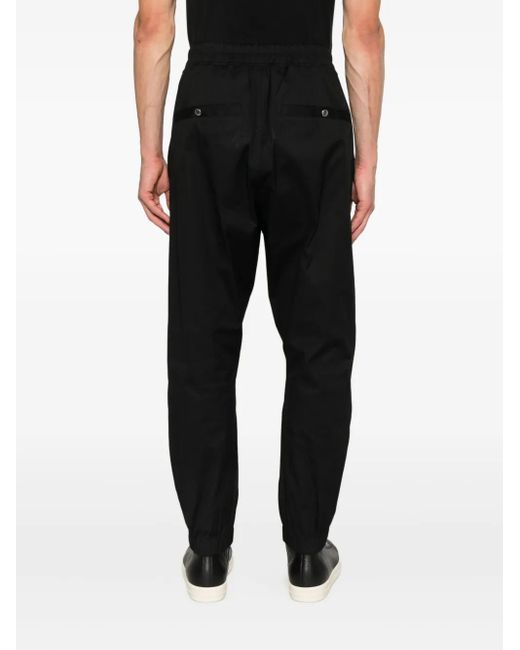 Rick Owens Black Tecuatl Track Pants for men