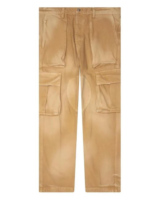 NAHMIAS Natural Logo Regular Cargo Trousers for men