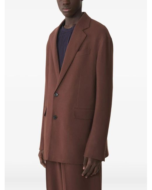 Lanvin Brown Wool Blazer for men