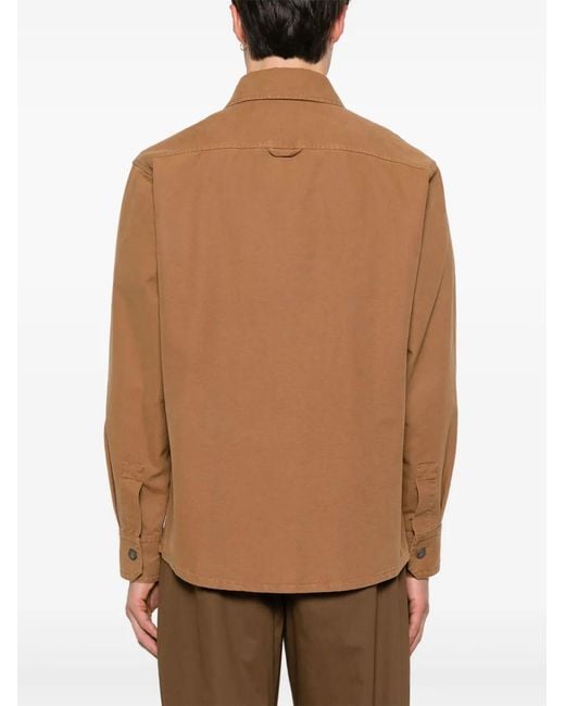 Camisa Basile A.P.C. de hombre de color Brown