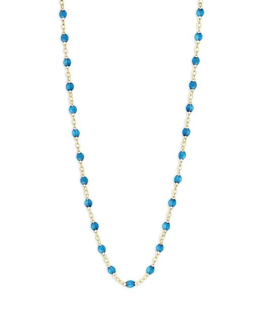 Gigi Clozeau Blue Classic Gigi Necklace
