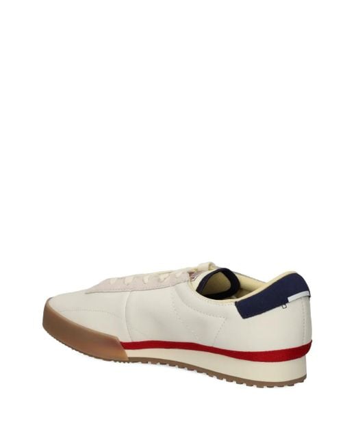 メンズ Lacoste Aura レザースニーカー White
