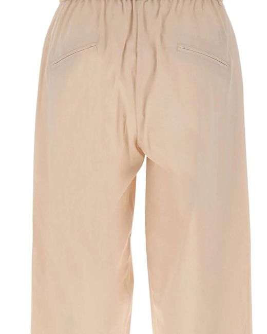 Pantaloni Affusolati A Vita Alta di Elena Miro in White