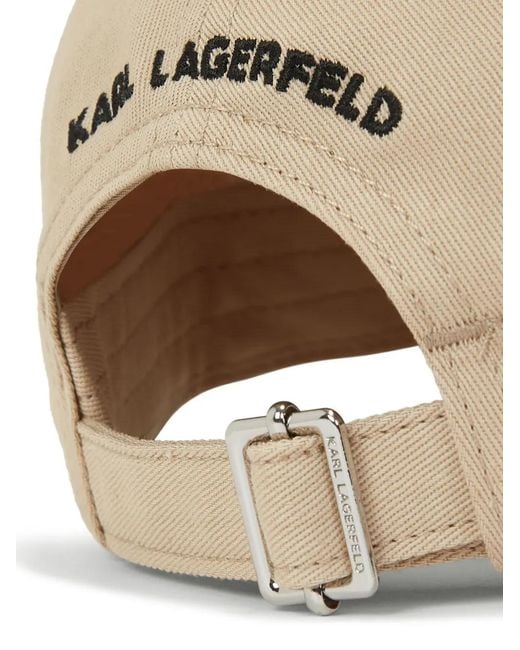Karl Lagerfeld Natural Ikon Baseball Cap