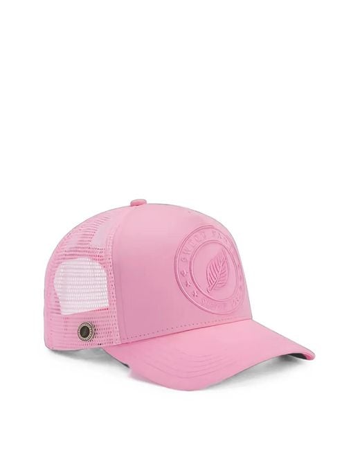 Sweet Pants Pink 3D Logo-Patch Mesh-Panel Cap