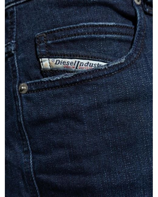 DIESEL Blue 1993 D-Vyl Logo-Plaque Jeans for men