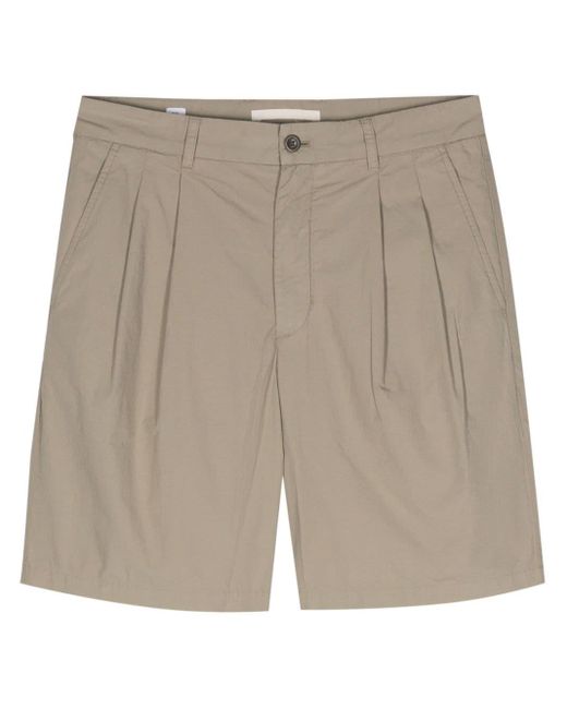 Norse Projects Natural Poplin Cotton Bermuda Shorts for men