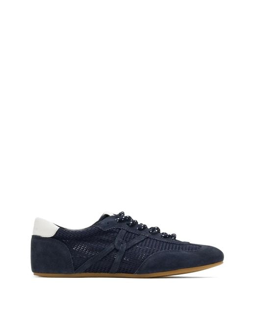 Veronica Beard Blue Baskets En Daim