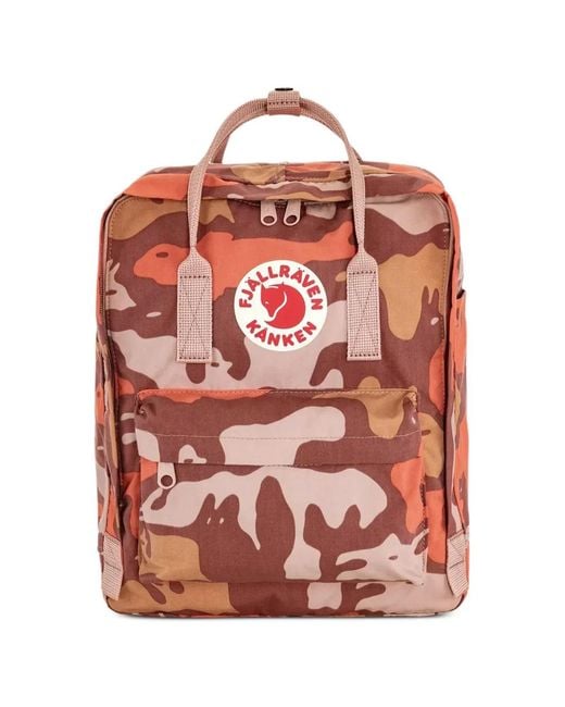 Fjallraven Pink Kånken Graphics Backpack
