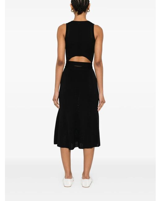 Wales Bonner Black Dusk Knit Dress