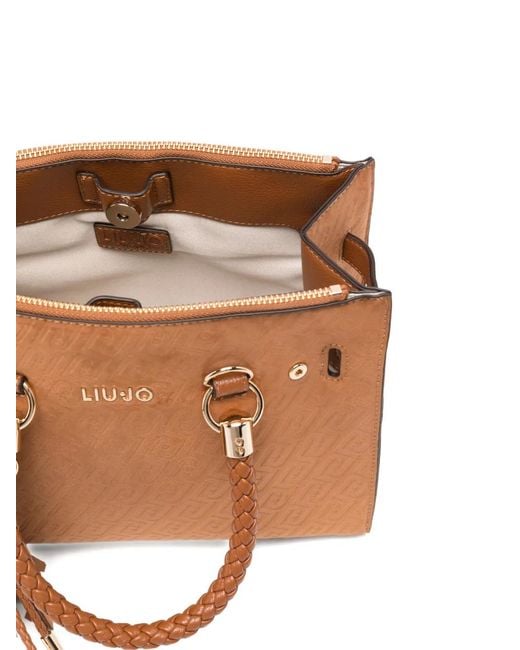 Liu Jo Brown Caramel-Colored Tote Bag