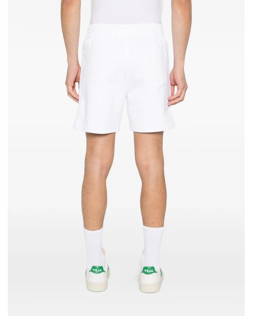 Casablanca White Tennis Club Icon Shorts for men
