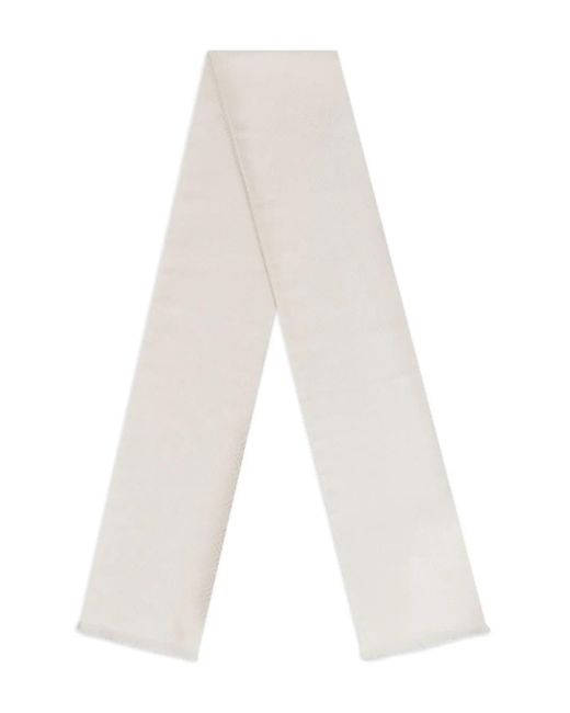 Zegna Sjaal Met Geometrische Print in het White voor heren