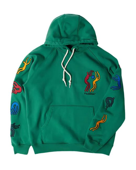 Sudadera La Chambre Nuit con capucha by Parra de hombre de color Green