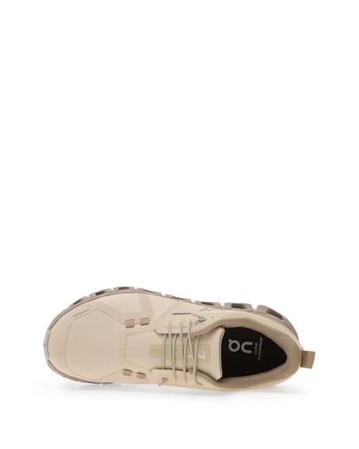 On Shoes White Cloud 6 Waterproof Sneakers