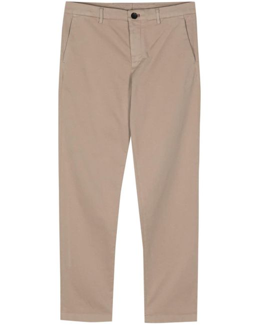 PS by Paul Smith Natural Mid-rise Straight-leg Trousers for men