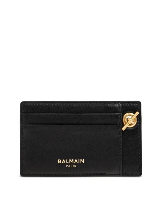 Balmain Black Chain-Link Cardholder
