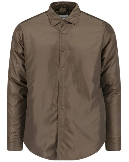 Aspesi Green Shirt Jacket for men