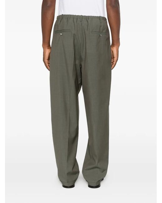 Magliano Gray Drawstring-Fastening Trousers
