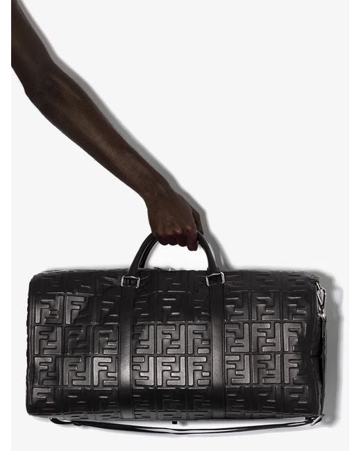 Fendi Reisetasche Mit Logo-Prägung in Black für Herren