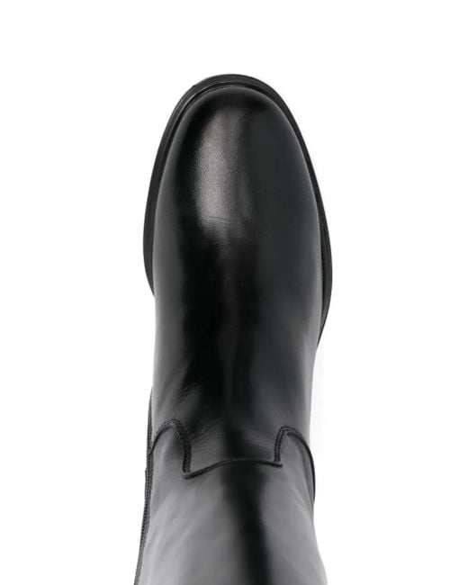 Nero Giardini レザーブーツ Black