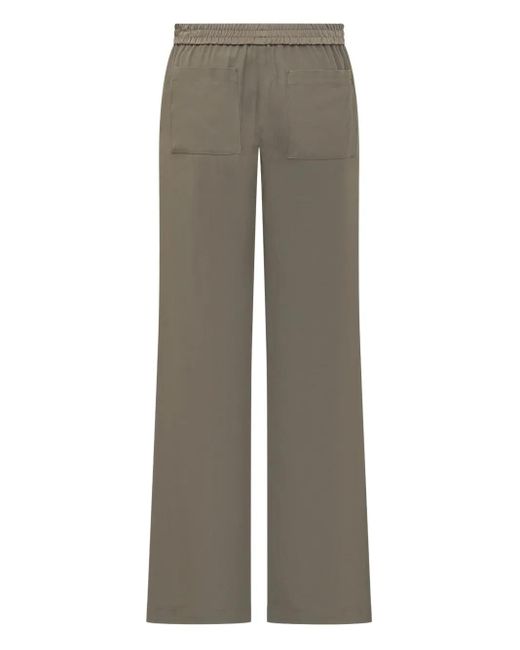 AMI Gray Elasticated Trousers